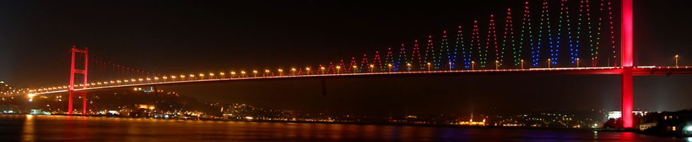 Istanbul Intercontinental Bosphorus Bridge……